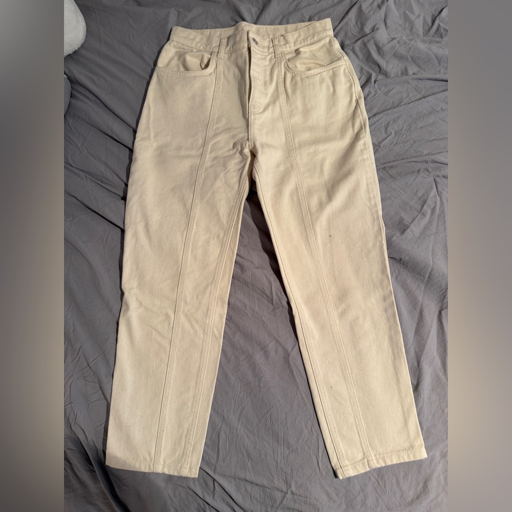 Beige Jeans- Size 27